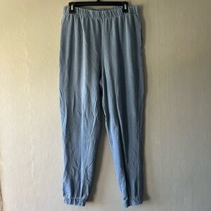 Cotton On Blue Lightweight Joggers Size Large